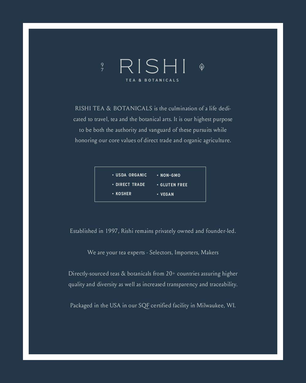 Rishi Matcha Super Green Tea, Organic Green Tea Sachet Bags, 15 Count (Pack of 2)