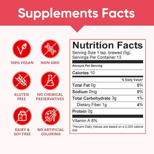 Teami Herbal Tea – Green and Oolong Tea Blend with Yerba Mate and Ginger – Plant-Based Loose Leaf Tea with Light, Clean Taste – Non-GMO, 30 Servings