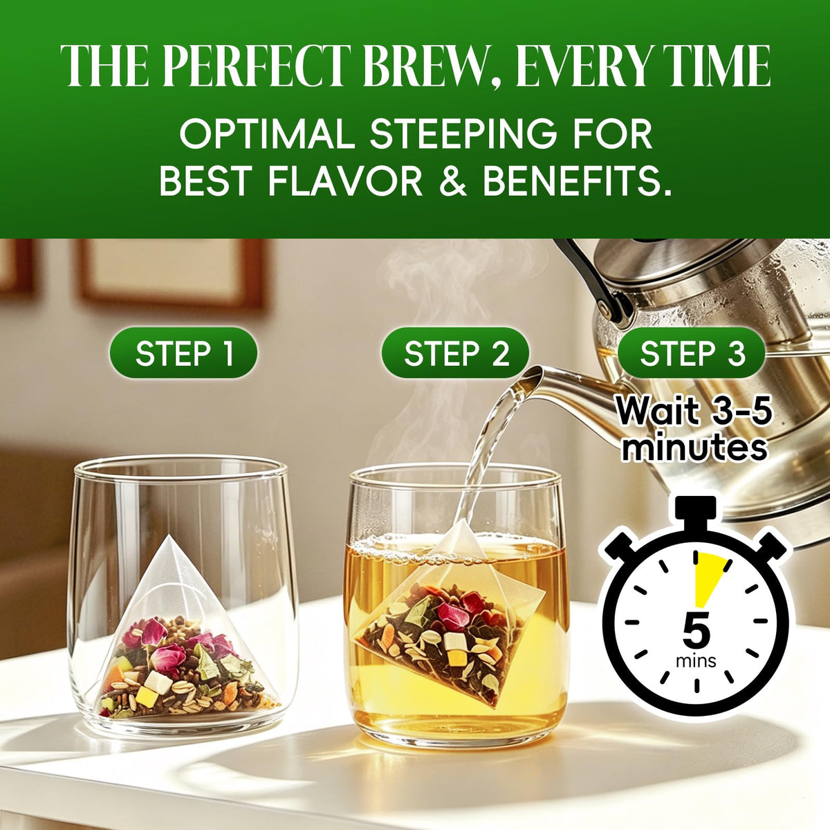 Dr.Siana Dr. Siana Dandelion Root Tea Bags,Burdock Root Tea & Green Tea,5g x 30 Teabags - Premium Natural Herbal Tea, Support