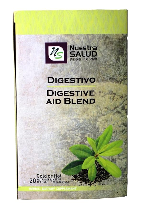 Digestive Tea Herbal Blend Digestivo Filter Tea Value Park (60 Tea bags)
