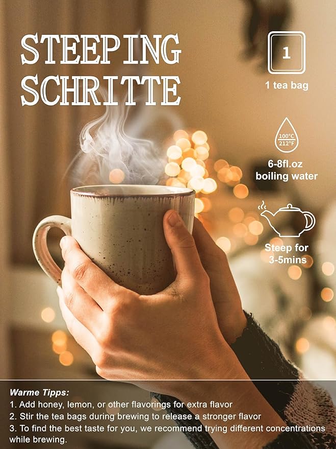 TeeLux English Breakfast Black Tea, Smooth & Full-bodied Taste, Floral & Fruity Aroma, Caffeinated, Hot & Iced Tea, 100 Count