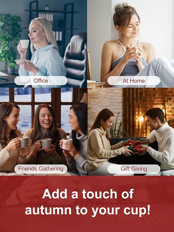 TeeLux Pumpkin Spice Black Tea Bags, Mellow Black Tea with Cinnamon, Cloves, Ginger & Creamy Pumpkin Flavor, Warm & Aromatic, 100 Count