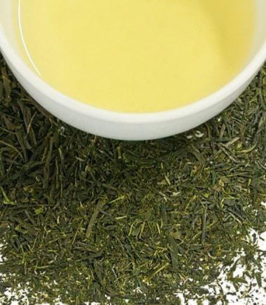 Harney & Sons Japanese Sencha Green Tea, 50 Sachets, Caffeinated | Japanese Sencha green tea with 50 full-leaf sachets. Each sachet brews 12 oz. Certified Kosher.