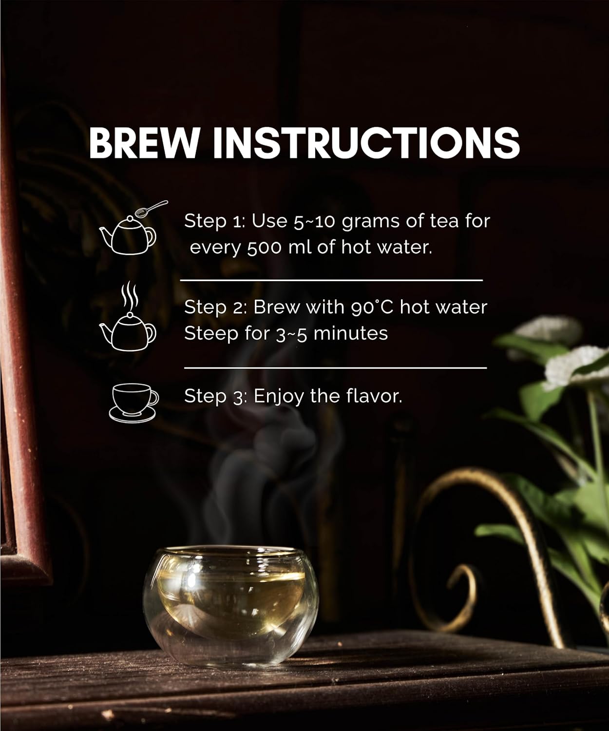 Premium Taiwan Four Seasons Spring Oolong, 1.76oz (50g) Si Ji Chun Oolong Tea Whole Loose Leaf, High Mountain Floral & Smooth Taste, Foil Bag Inside for Lasting Freshness, Serving 17-25 Cups