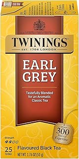 Twinings Earl Grey Tea (1.76oz, Box of 25)