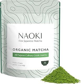 Naoki Matcha Organic All Purpose Blend - Authentic Japanese Culinary Grade Matcha Green Tea Powder from Japan (40g / 1.4oz)