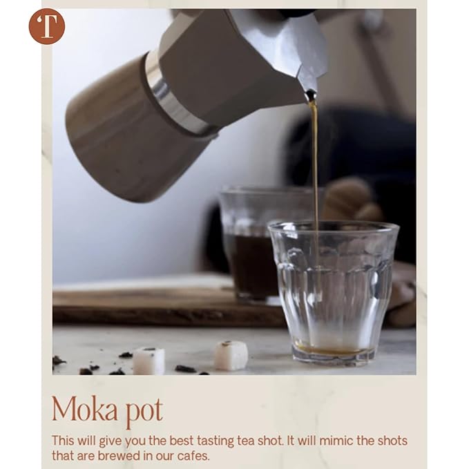 Teaspressa Organic Rooibos Cape Town Herbal Tea – Brews Like Espresso - Bold, Rich, Full-Bodied - Caffeine Free - Make Tea Lattes at Home - Vegan & Gluten-Free - Barista-Quality - Makes 30 Cups - Great Gift Idea