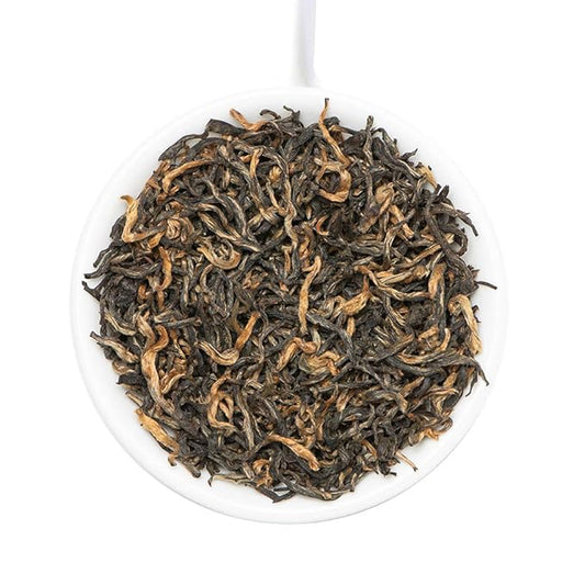 VAHDAM, Himalayan Gold Black Tea (50 Cups/3.53oz) Pure Black Tea Leaves With GOLDEN TIPS | Robust, Rich & Flavory Loose Tea | Unblended Single Origin Black Loose Leaf Tea | Vacuum Sealed Pack