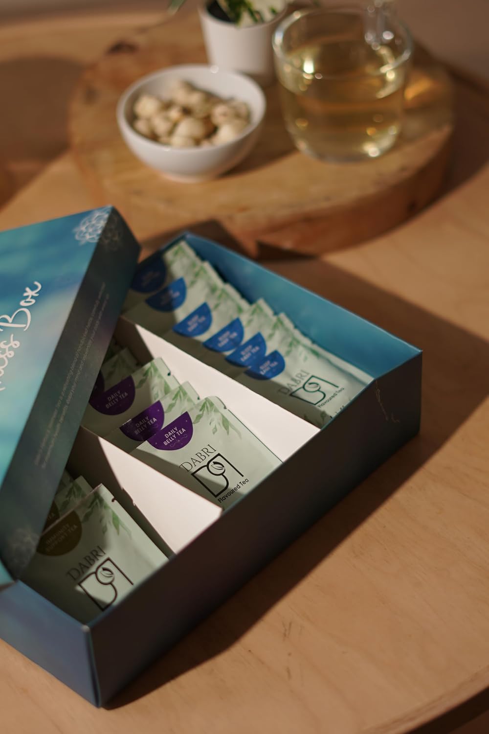 Dabri Earl Grey Tea Bags, Premium Whole Leaf Black Tea with Natural Bergamot | 32 Biodegradable Pyramid Tea Bags