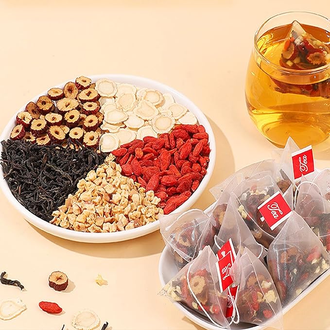 Turmeric Kidney Tea Formula Ginseng Eight Treasure,Traditional Kidney Cleansing Tea For Men & Women,