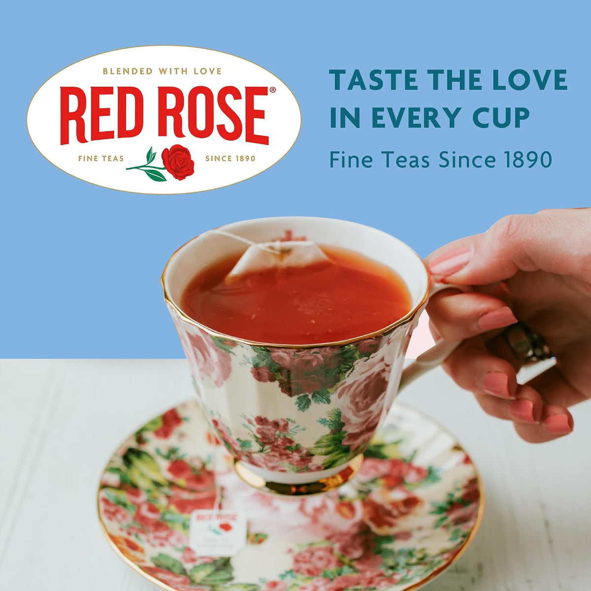 Red Rose Sweet Temptations Hot Chocolate Marshmallow Tea 18 Ct 2-Pack
