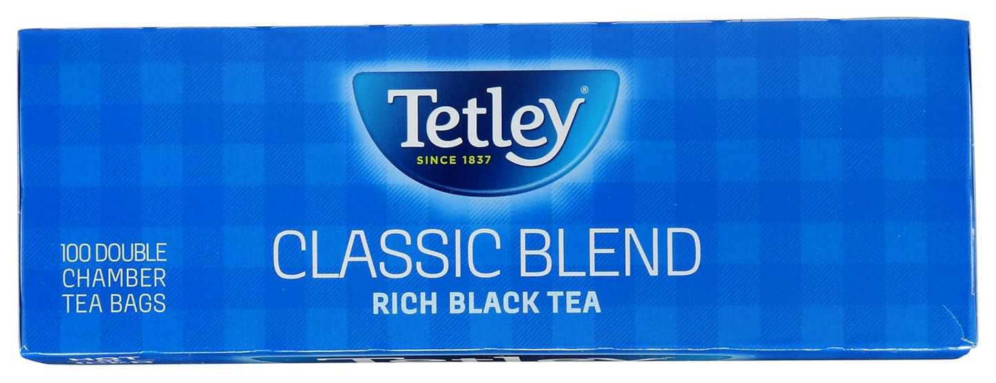 Tetley, Classic Blend Tea Bags, 100 Count
