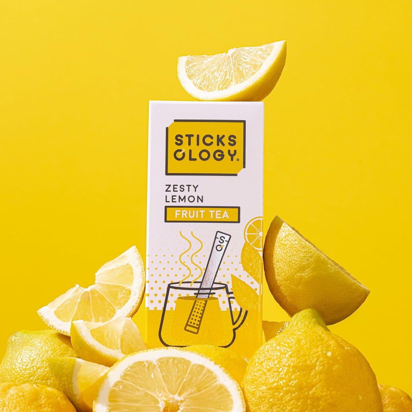 Sticksology Zesty Lemon Tea Sticks - Fruit Tea