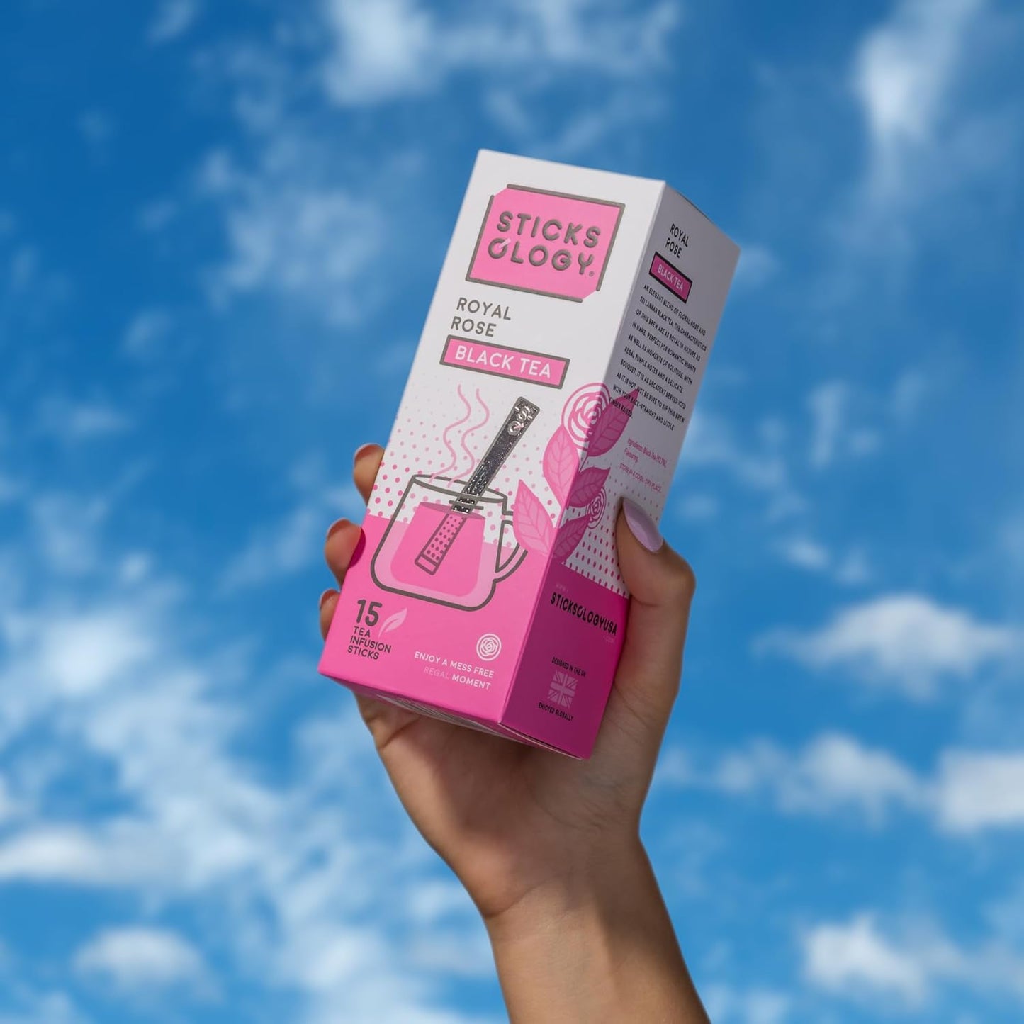 Sticksology Royal Rose Tea Sticks - Black Tea