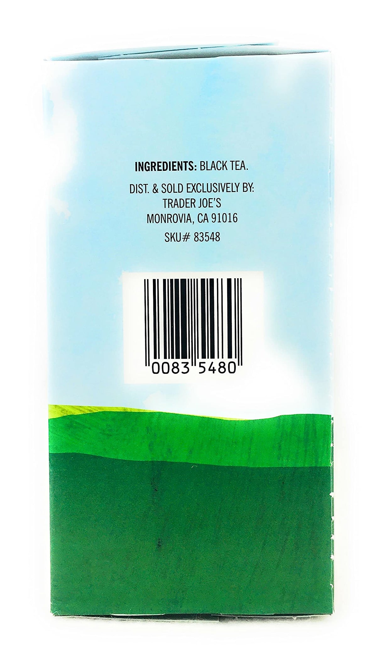 TJ's Trader Joe's Original Irish Breakfast Tea (80 Black Tea Bags Per Box)