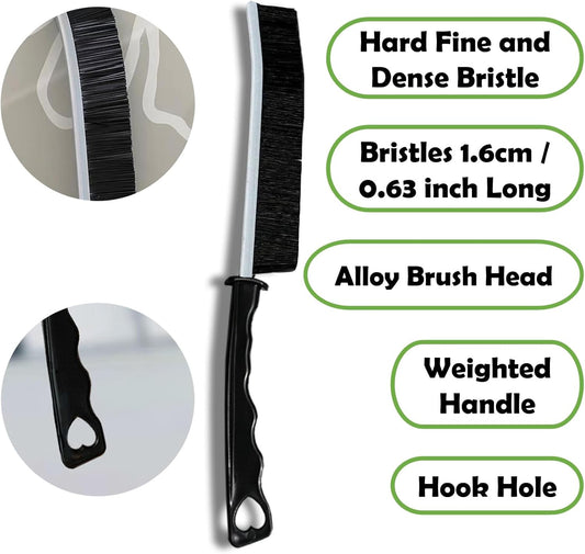 Betanull Crevice Cleaning Brush Set, Multi-Purpose Hard Bristle Brushes