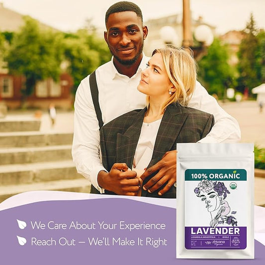 Super Value Pack 5 LB - Organic Food Grade Lavender Buds – Lavender Tea Bulk - Lavandula Angustifolia - Edible Lavander for Drinks, Cooking & Baking