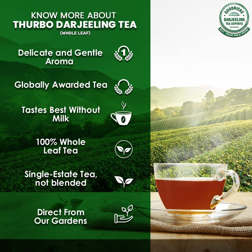 Goodricke Thurbo Whole Leaf Darjeeling Tea-250 gm