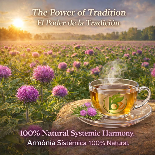 B-Experts Cardo Mariano Mexican Herbal Tea - 4 oz (113g) - Authentic 100% Natural Milk Thistle Loose Leaf Tea - Wildcrafted