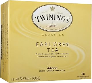 Twinings Earl Grey Tea, 50 ct