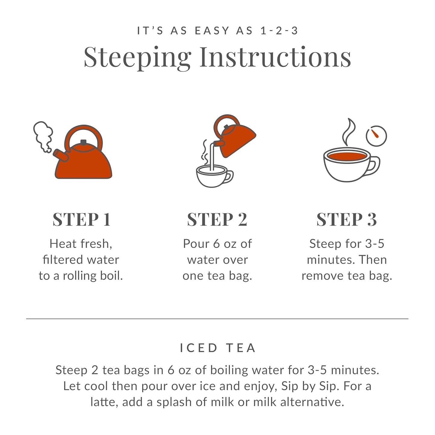 The Republic of Tea – All Day Earl Grey Orange Marmalade Decaf Black Tea, Naturally decaffeinated, 36 Tea Bags