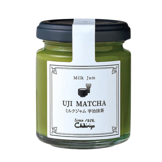 Chikiriya Uji Matcha Milk Jam, Premium Green Tea Spread with Hokkaido Milk, 3.88 Oz, No Preservatives