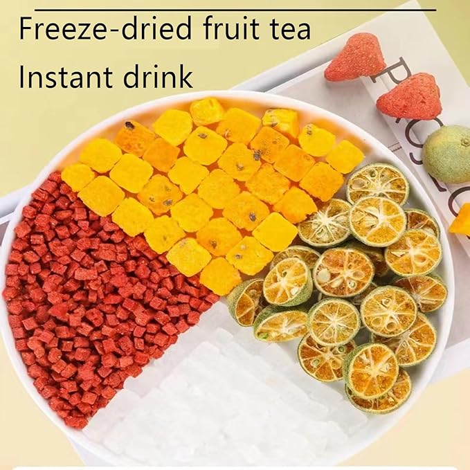 Strawberry green kumquat passion fruit tea 8.81oz Crispy fruit tea bag Bagged tea