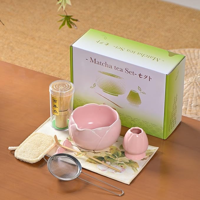 8 traditional matcha bowls with spouts, ceramic matcha bowls (Chawan), matcha mixing bowls for stirr