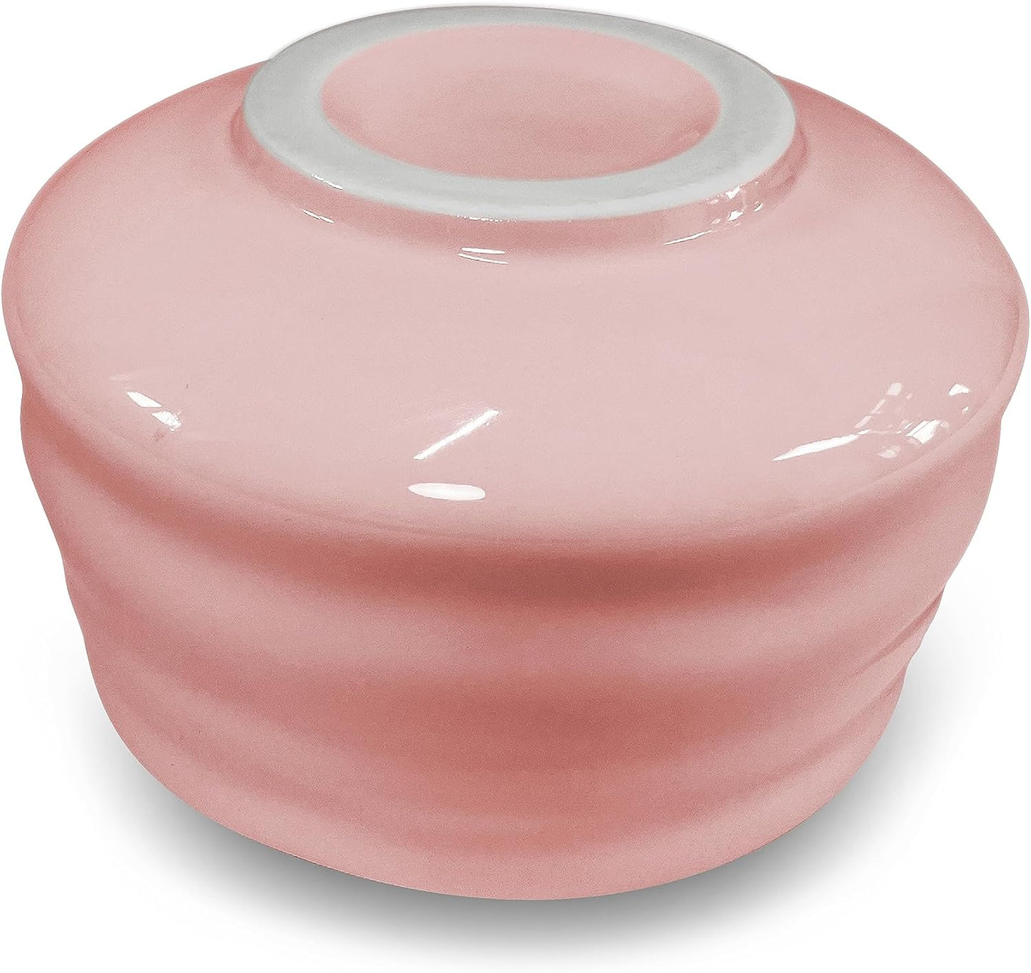 AIYICIII Ceramic Matcha Bowl Handmade Chawan 500ml (Pink) | Handmade ceramic with smooth glaze, traditional chawan shape, ideal for matcha ceremony, tea rituals and daily use