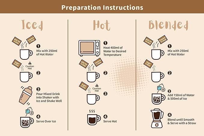 Flavfar Less Sugar 2 in 1 Milk Tea Powder, 2.2 lb – Instant Powdered Drink, Serve Hot or Cold – Authentic Taiwanese Flavor for Bubble Tea at Home