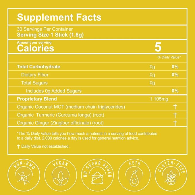 Immunity Tea Sticks - Lemon Ginger (30 Count)