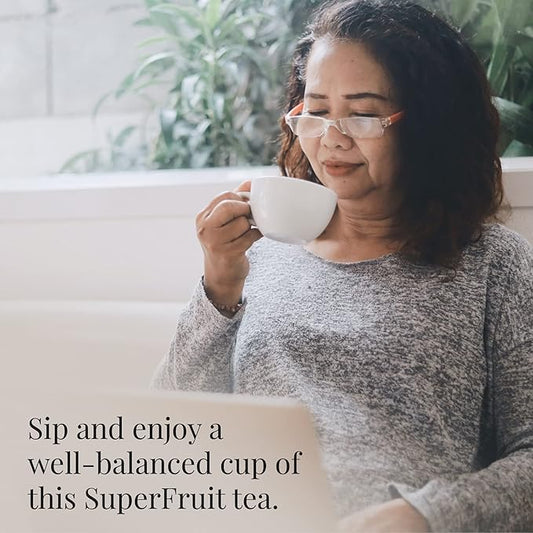 The Republic Of Tea Blueberry Green Superfruit Tea, 250 Tea Bag Bulk