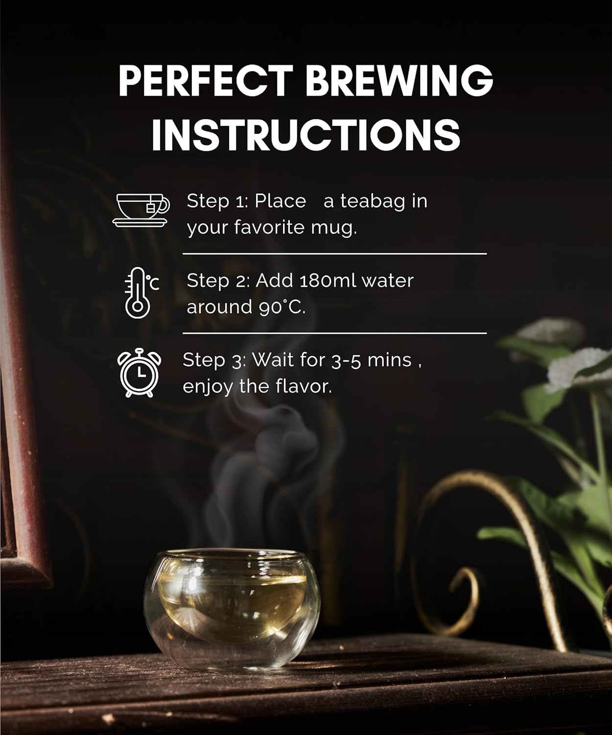 Premium Four Seasons Spring Oolong TeaBags 12 Count - Taiwan Si Ji Chun Whole Leaf Loose Pyramid Tea Bags, Floral Smooth Taste Portable Resealable Pack