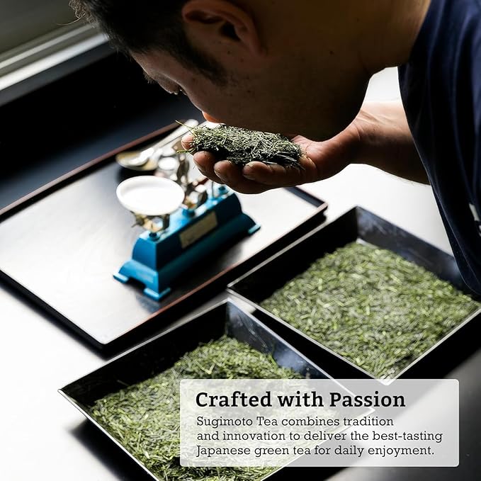 Sugimoto TEA Japanese Hojicha Roasted Green Tea Loose Leaf 2.0 oz (57 g) Pack of 3
