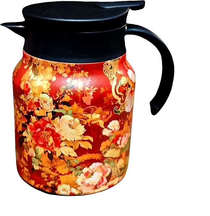 thermal teapot with infuser,Tea Pot with Infusers for Loose Tea,1000ML Thermal Teapot with Removable