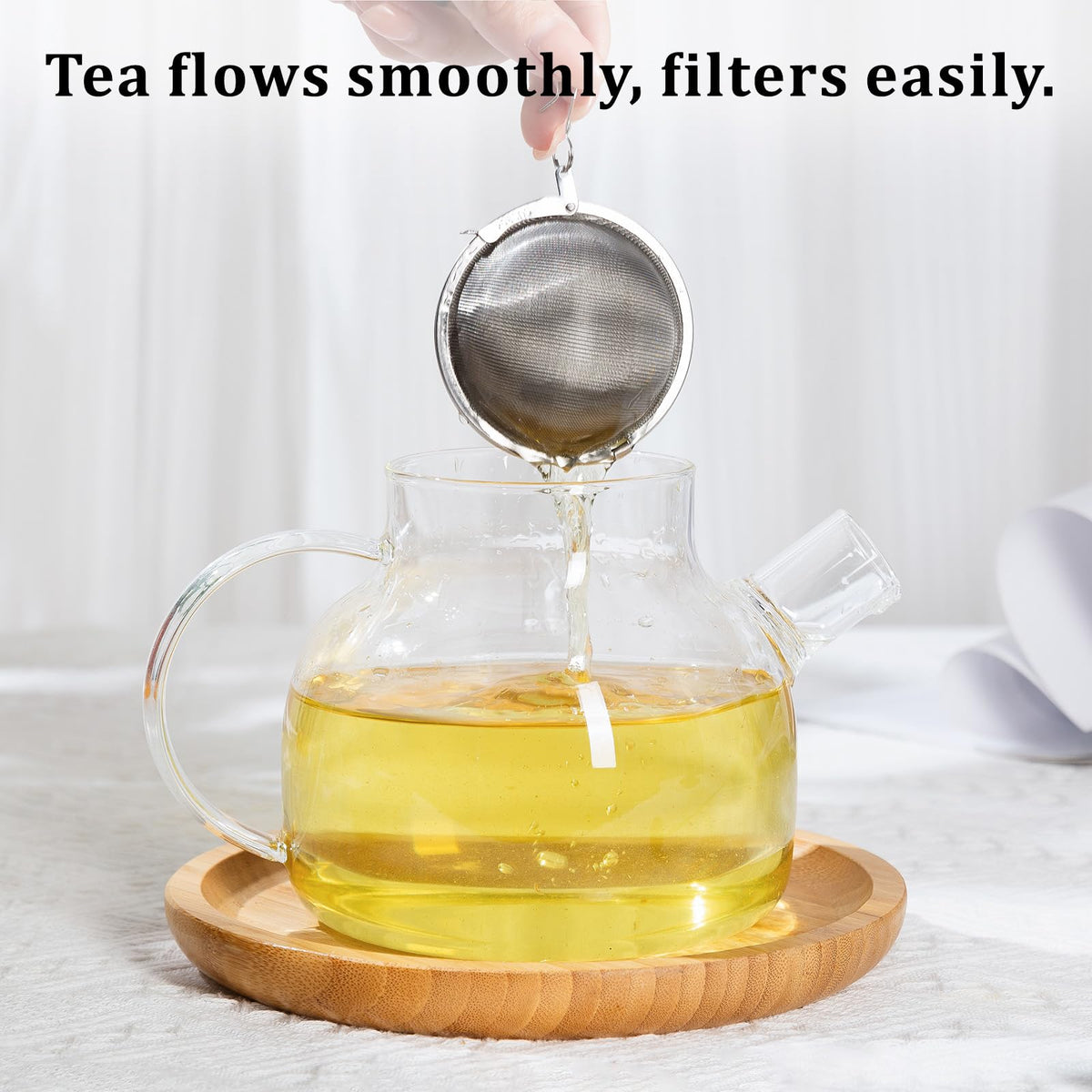 Blyenea 304 Stainless Steel Tea Ball Tea Holder Tea Infuser (Large x 2)