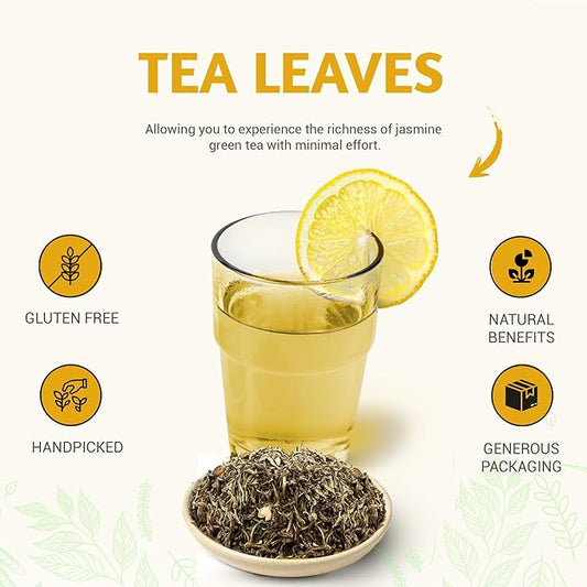 Fanale Premium Jasmine Green Tea (600g / Pack of 36) | Loose Leaf Tea | TEA042-CS