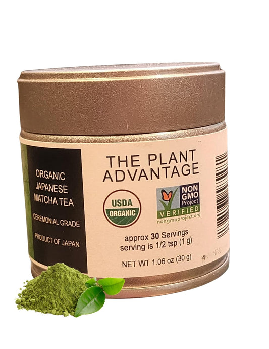 Matcha Organic Ceremonial First Spring Blend – Authentic Japanese First Harvest Ceremonial Grade Matcha Green Tea Powder from Japan (30g / 1.06oz)
