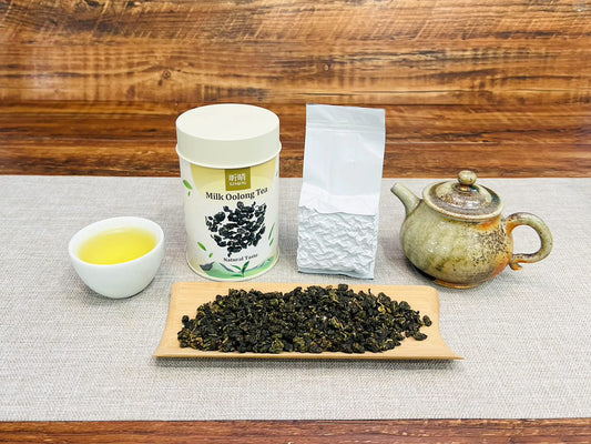 Xin Qing Milk Oolong Tea Jinxuan Oolong Tea Taiwan Tea 75g/2.65oz | Taiwan High Mountain Oolong Tea Natural milky aroma