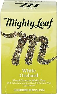 MIGHTY LEAF White Orchard Tea 15 Count, 15 CT