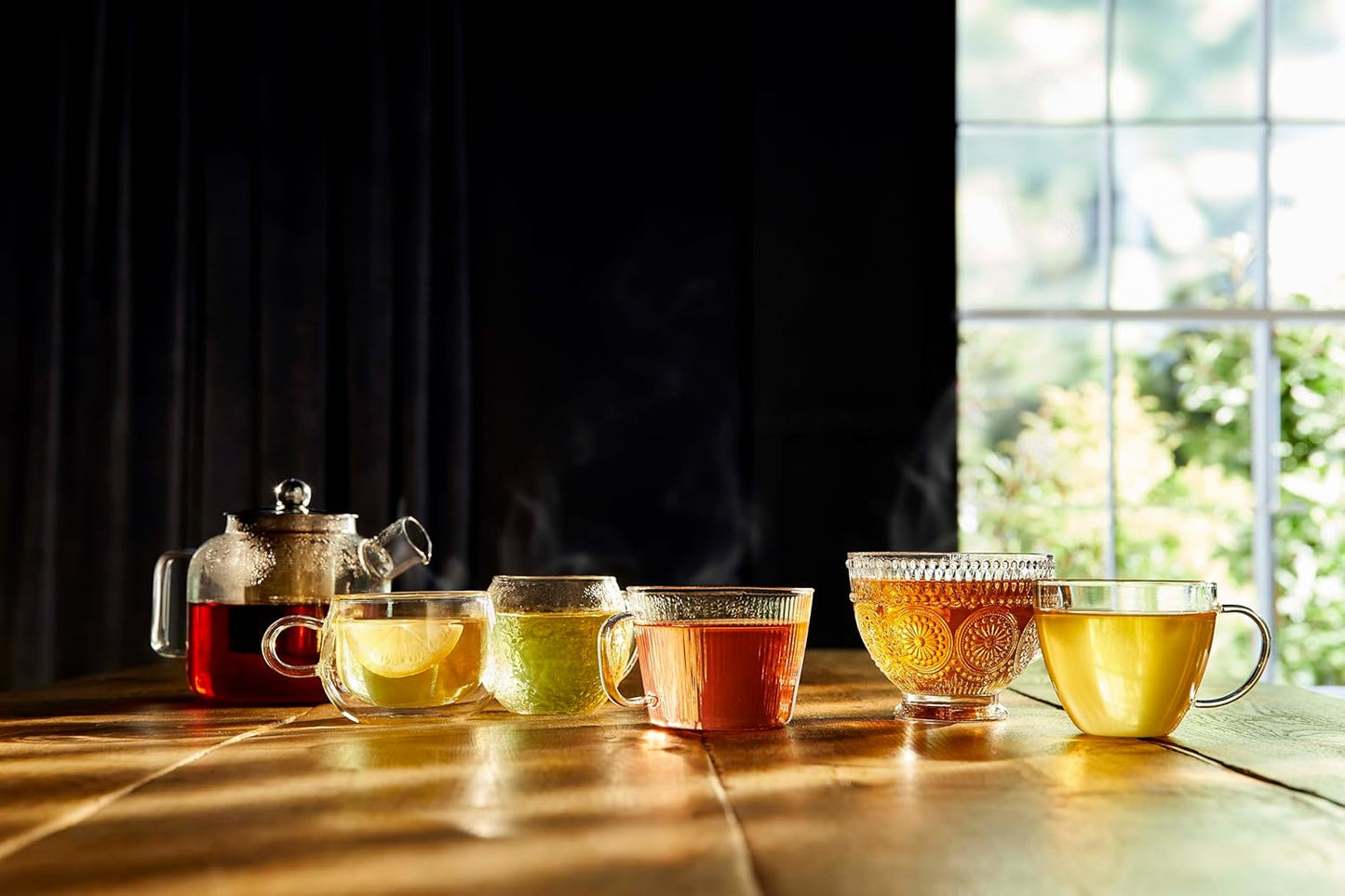 Taylors of Harrogate Lapsang Souchong, Black Tea, Loose Leaf, 4.41 Ounce Tin Caddy, Smoky, Rich and Strong, Caffeinated, Premium Whole Leaf Tea