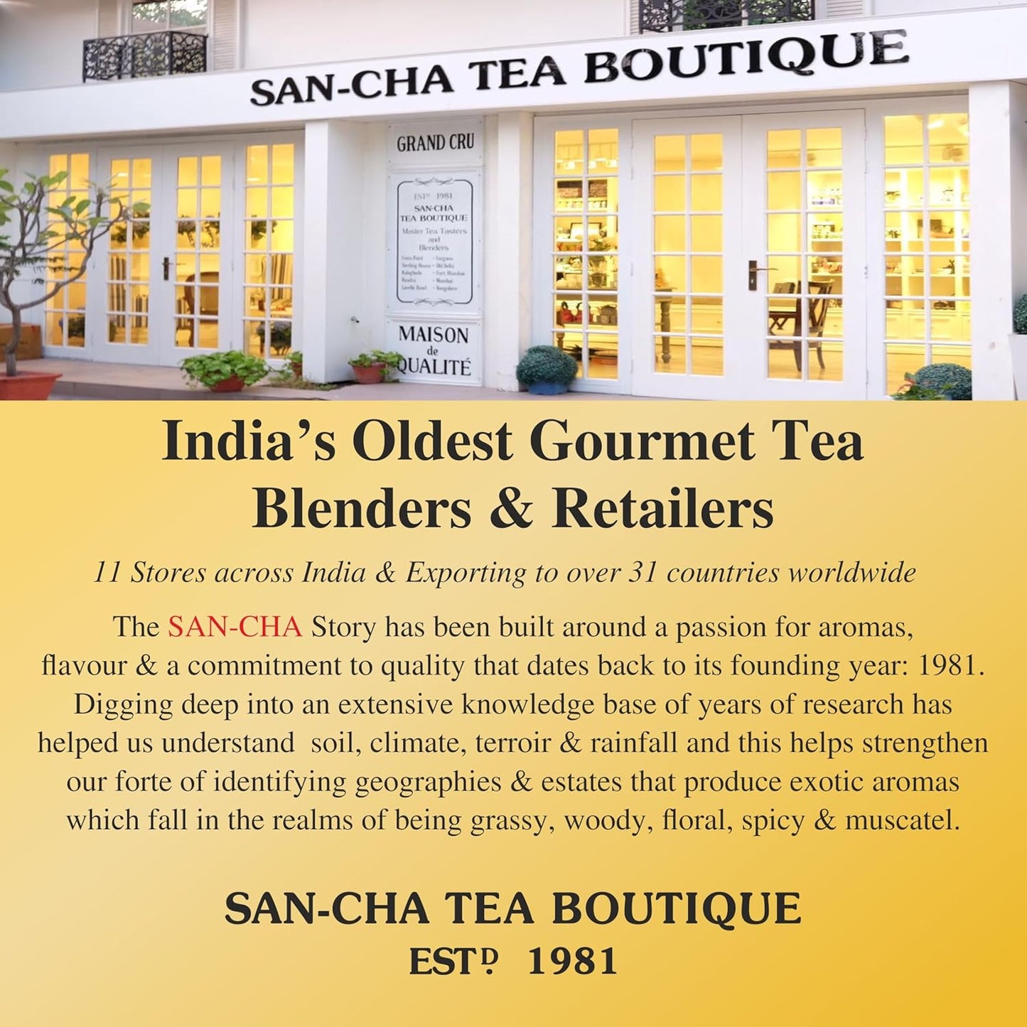 Sancha Tea Boutique, Oolong Tea, 50g Loose Leaves, Himalayan High Mountain Tea, Semi-Fermented Whole Leaves, Light Caffeine, Reviving Metabolism
