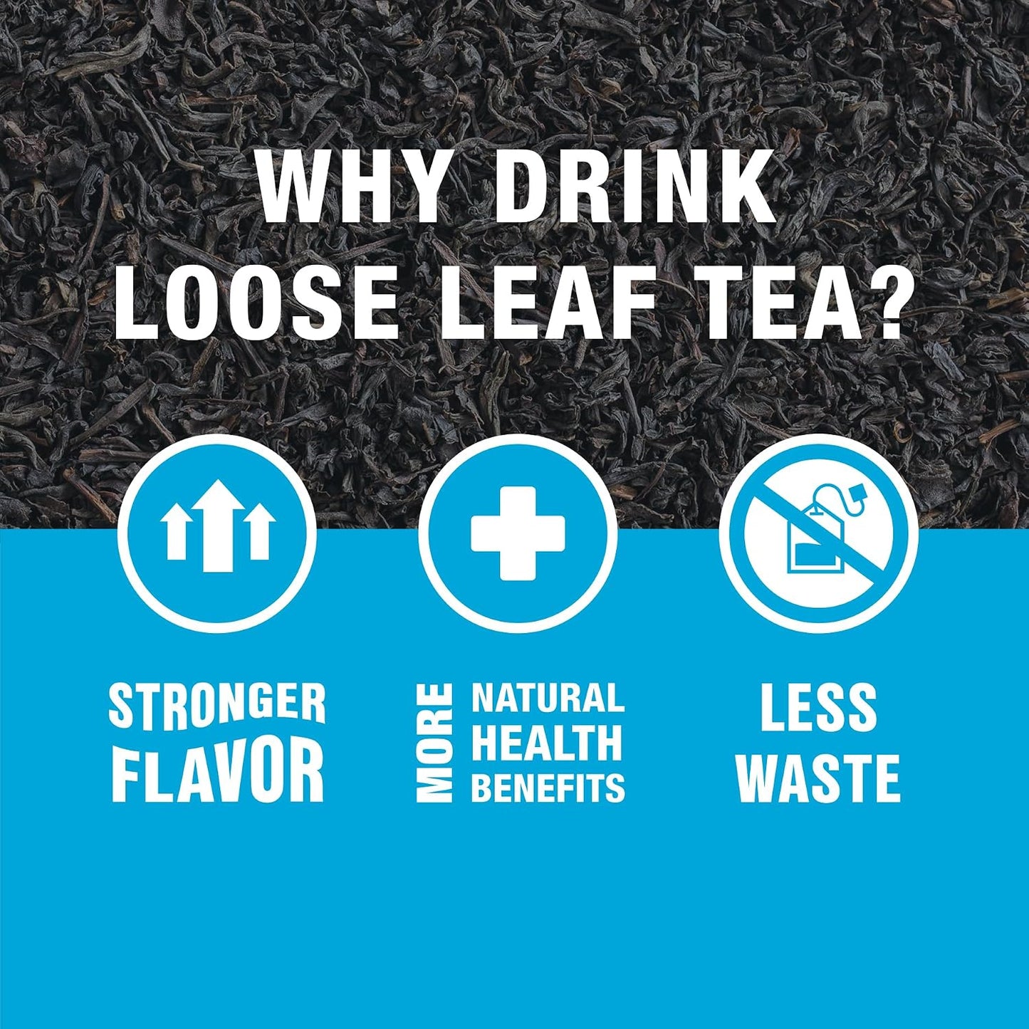 Tiesta Tea - Royal Breakfast, Loose Leaf, Classic English Black Tea | Premium Blend, High Caffeine Hot & Iced, Brews Up to 25 Cups, 1.7 Ounce Resealable Pouch