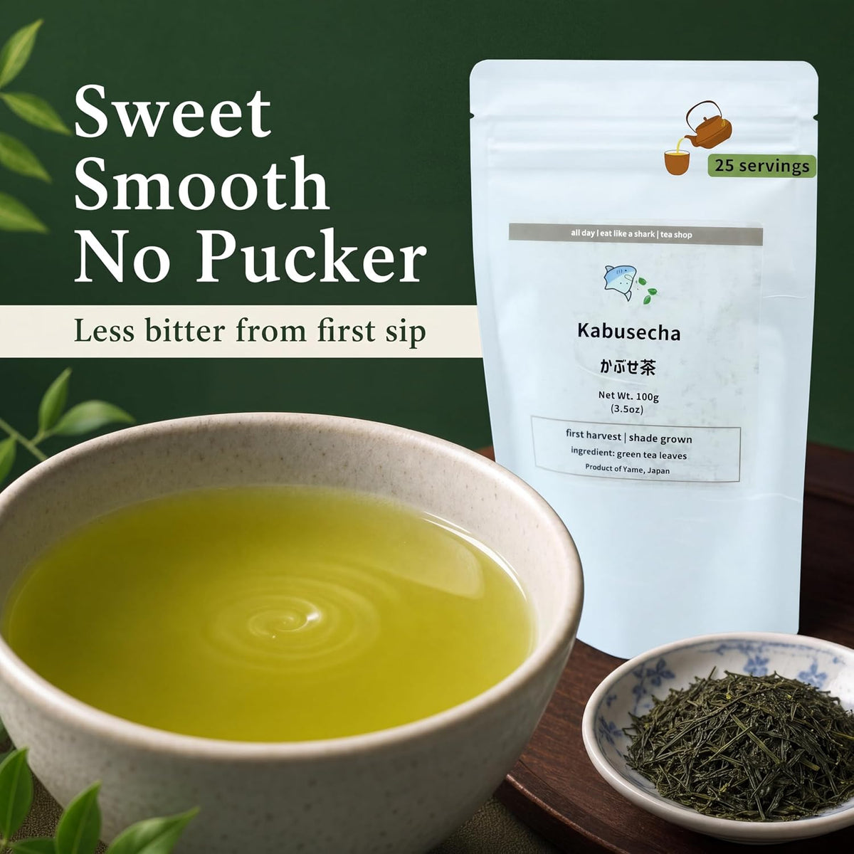 Kabusecha - Shade Grown Green Tea from Yame, Japan