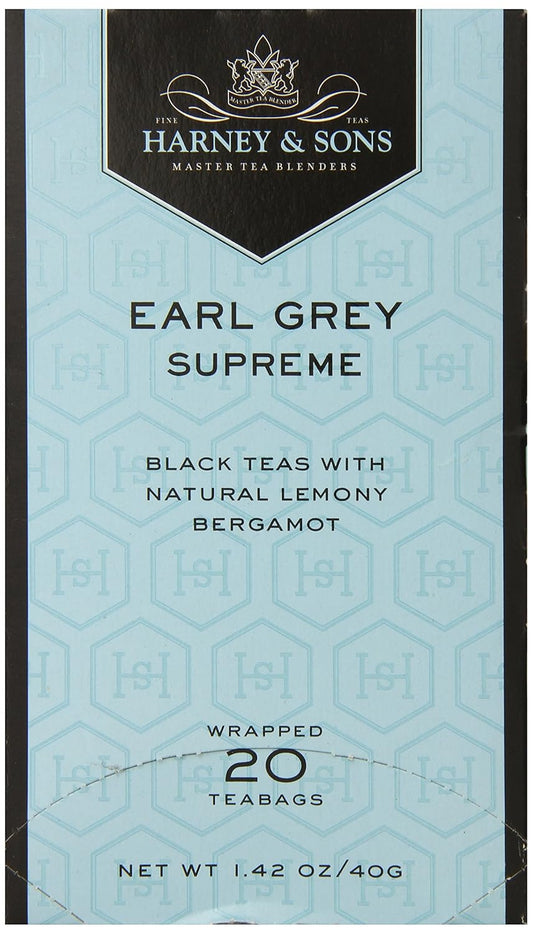 Harney & Sons Fine Teas Earl Grey Supreme - 20 Tea bags