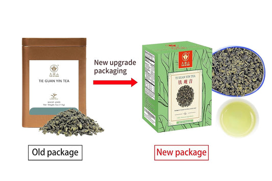 TIAN HU SHAN Tieguanyin/Tie Kuan Yin Oolong Tea Loose Leaf 4oz | Tie Guan Yin/tie kuan yin oolong Tea