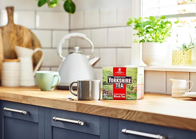 Yorkshire Tea, Black Tea, 80 Teabags (Pack of 2)