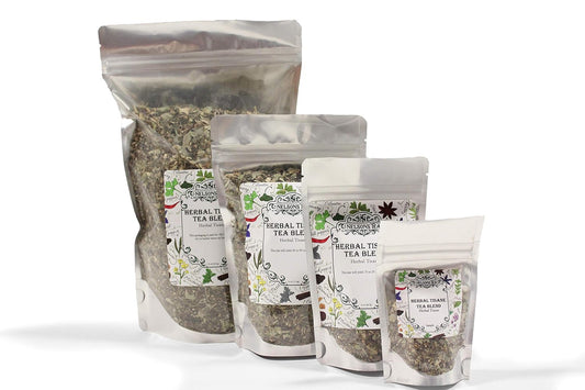 Nelson's Tea Lavender Orange Herbal Loose Leaf Tea, Sample 0.3 Oz | California Poppy • Catnip • Caffeine Free • Tea • Loose Leaf Tea • Lavender Orange