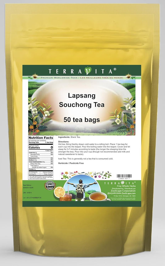 Lapsang Souchong Tea (50 tea bags, ZIN: 510011) - 3 Pack