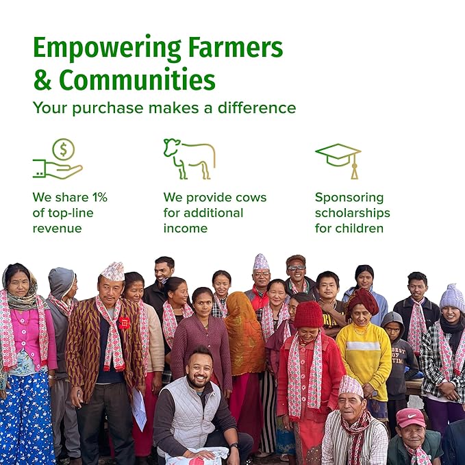 NEPAL TEA Organic Green Tea Loose Leaf - From a Family Farm in the Himalayas - Award-Winning Premium Green Tea Leaves Loose Leaf - 3.5oz /100g (Ganesha Green)